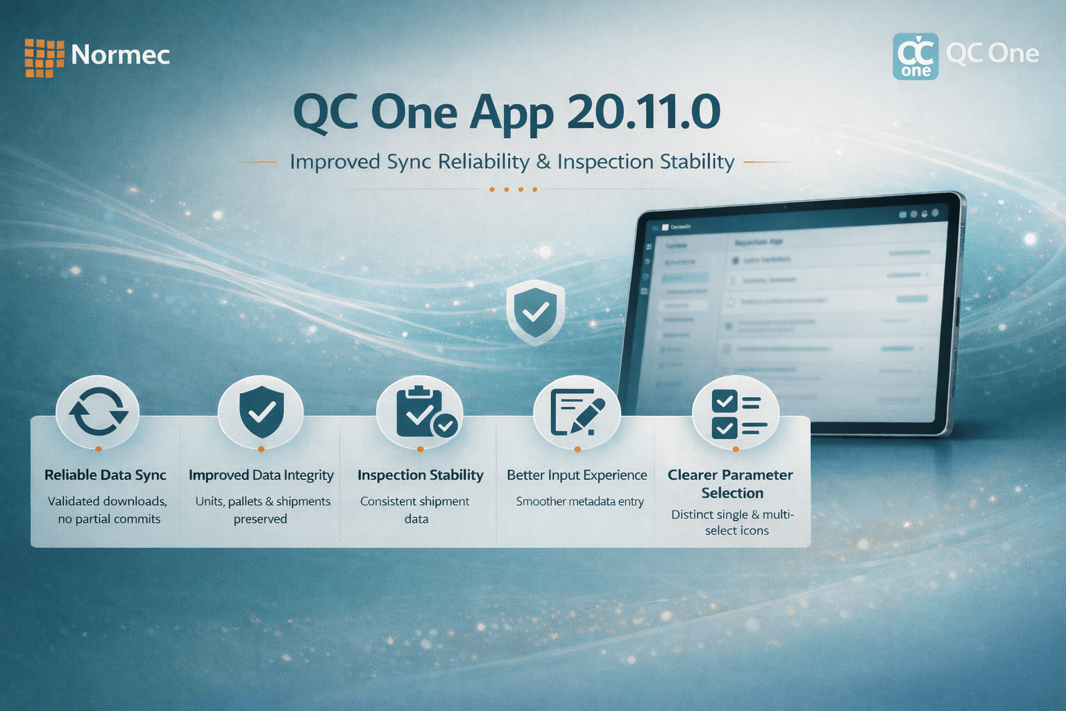 🚀 QC One Inspector App 20.11.0